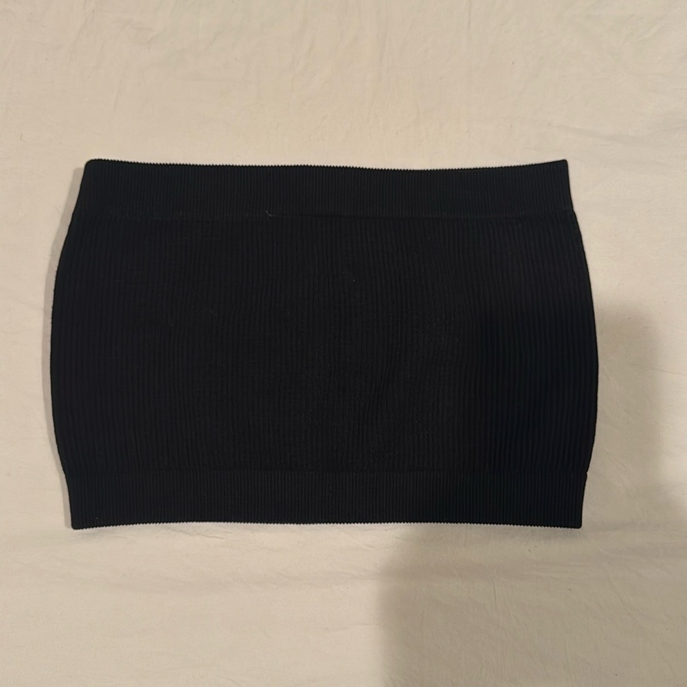 Cotton:on black ribbed tube top